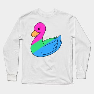 Light Polysexual Duck Long Sleeve T-Shirt